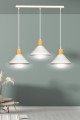 Lampa wisząca ROWEN 3 WHITE