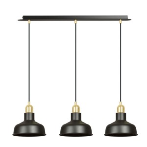 Lampa wisząca IBOR 3 BLACK