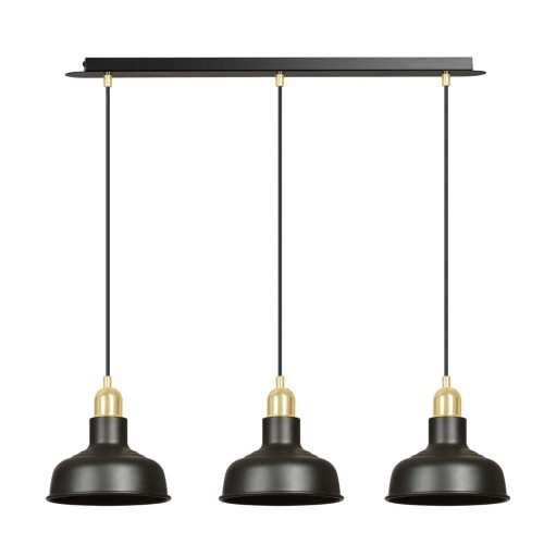 Lampa wisząca IBOR 3 BLACK
