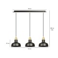Lampa wisząca IBOR 3 BLACK