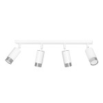 Lampa sufitowa HIRO 4 WHITE/CHROME