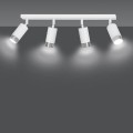Lampa sufitowa HIRO 4 WHITE/CHROME