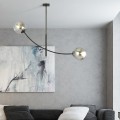 Lampa sufitowa HUNTER 2 BLACK/GRAFIT
