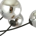 Lampa sufitowa HUNTER 4 BLACK/GRAFIT