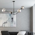 Lampa sufitowa HUNTER 4 BLACK/GRAFIT
