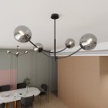 Lampa sufitowa HUNTER 4 BLACK/GRAFIT