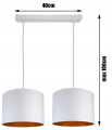 Lampa Sufitowa Wisząca Abażur LOFT #485 