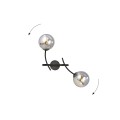 Kinkiet HUNTER K2 BLACK/GRAFIT