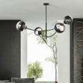 Lampa sufitowa HUNTER 4 BLACK/STRIPE