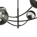 Lampa sufitowa HUNTER 6 BLACK/STRIPE
