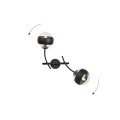 Kinkiet HUNTER K2 BLACK/STRIPE