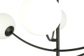 Lampa sufitowa HUNTER 4 BLACK/OPAL