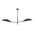 Lampa sufitowa dekoracyjna LOTUS 2 BLACK/GOLD