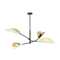 Lampa sufitowa dekoracyjna LOTUS 4 WHITE/GOLD