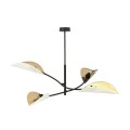 Lampa sufitowa dekoracyjna LOTUS 4 WHITE/GOLD