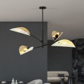 Lampa sufitowa dekoracyjna LOTUS 4 WHITE/GOLD
