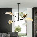Lampa sufitowa dekoracyjna LOTUS 4 WHITE/GOLD