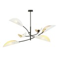 Lampa sufitowa dekoracyjna LOTUS 6 WHITE/GOLD