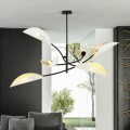 Lampa sufitowa dekoracyjna LOTUS 6 WHITE/GOLD