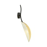 Kinkiet dekoracyjny LOTUS K1 WHITE/GOLD