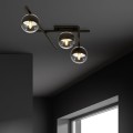 Lampa sufitowa SMART 3 BLACK/STRIPE