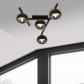 Lampa sufitowa SMART 4 BLACK/STRIPE