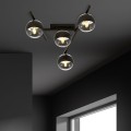 Lampa sufitowa SMART 4 BLACK/STRIPE