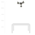 Lampa sufitowa SMART 4 BLACK/STRIPE