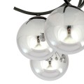 Lampa sufitowa BOSTON 6 BLACK/GRAFIT