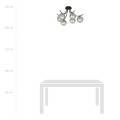 Lampa sufitowa BOSTON 6 BLACK/GRAFIT