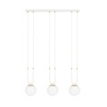 Lampa wisząca GLAM 3 WHITE/OPAL