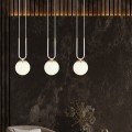 Lampa wisząca GLAM 3 WHITE/OPAL