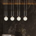 Lampa wisząca GLAM 4 WHITE/OPAL