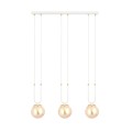 Lampa wisząca GLAM 3 WHITE/MIODOWY