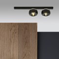 Lampa sufitowa FIT 2 BLACK/STRIPE