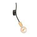 Kinkiet loftowy BOLT K1 BLACK/GOLD