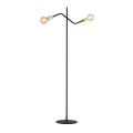Lampa podłogowa loftowa BOLT LP2 BLACK/GOLD