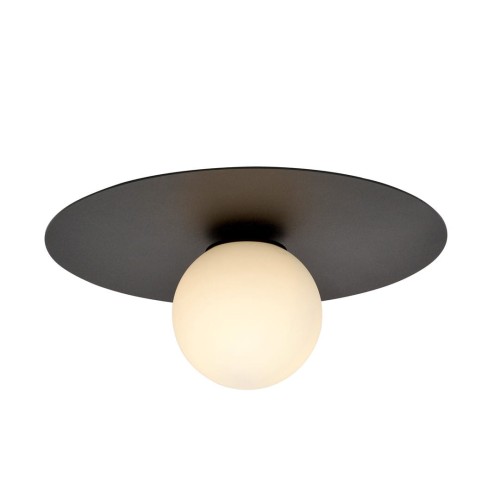 Lampa sufitowa SOLAR 1 BLACK/OPAL