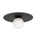 Lampa sufitowa SOLAR 1 BLACK/OPAL