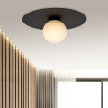 Lampa sufitowa SOLAR 1 BLACK/OPAL