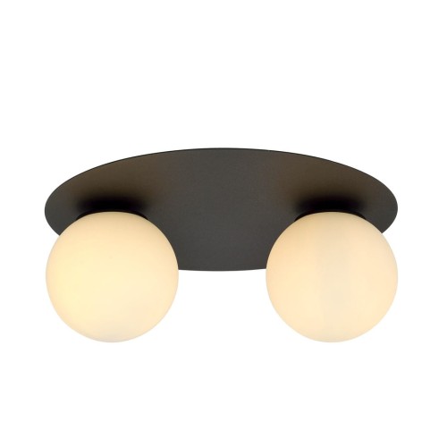 Lampa sufitowa SOLAR 2 BLACK/OPAL