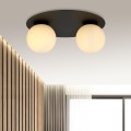 Lampa sufitowa SOLAR 2 BLACK/OPAL