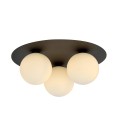 Lampa sufitowa SOLAR 3 BLACK/OPAL