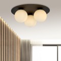 Lampa sufitowa SOLAR 3 BLACK/OPAL