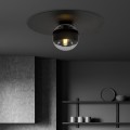Lampa sufitowa SOLAR 1 BLACK/STRIPE