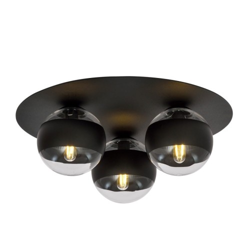 Lampa sufitowa SOLAR 3 BLACK/STRIPE