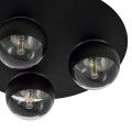 Lampa sufitowa SOLAR 3 BLACK/STRIPE
