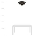 Lampa sufitowa SOLAR 3 BLACK/STRIPE