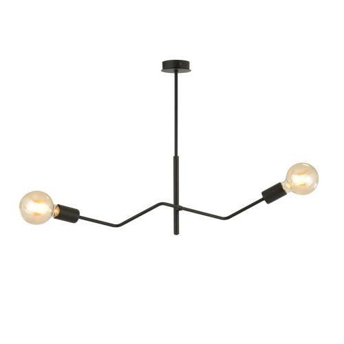 Lampa sufitowa loftowa FRIX 2 BLACK