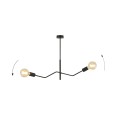 Lampa sufitowa loftowa FRIX 2 BLACK
